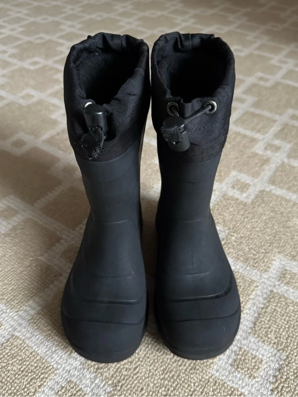 Kamik Kids Snobuster Waterproof Insulated Winter Snow Boots Black 12 Toddler